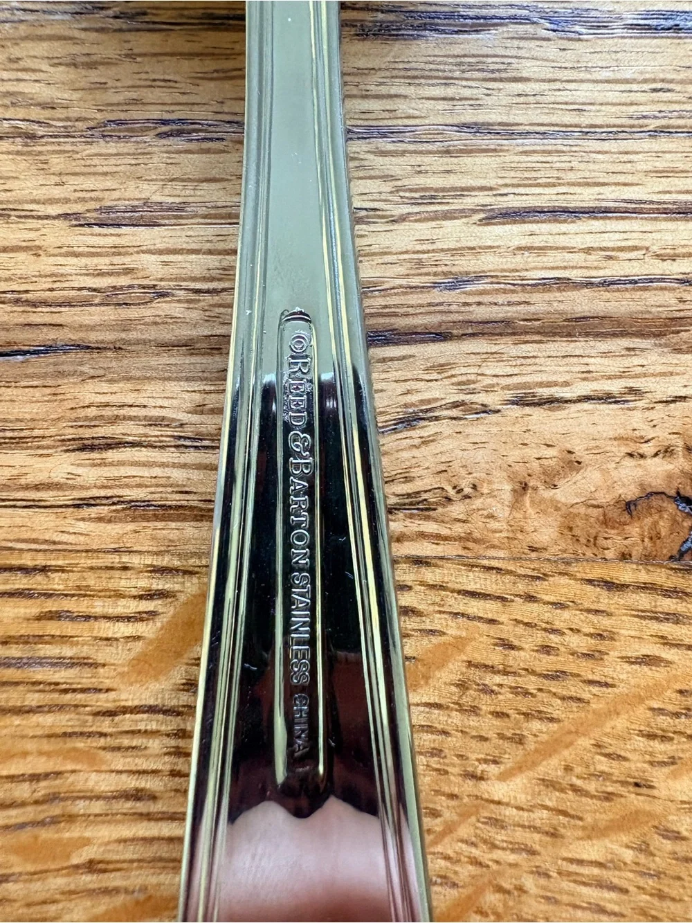 Reed & Barton Stainless Steel Shell Casserole Serving Spoon
